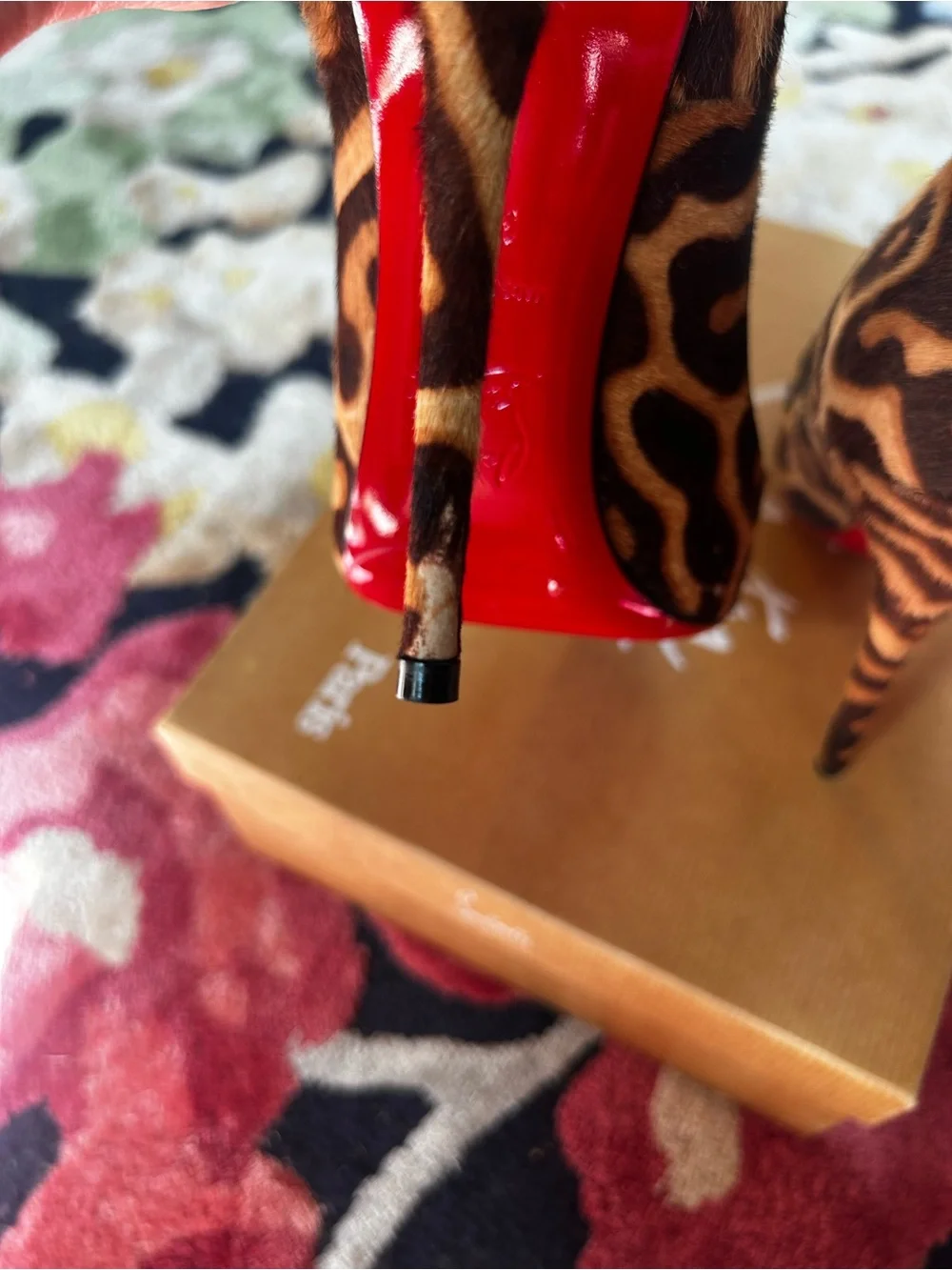 Christian Louboutin So Kate 120 Pony Leopard-Print Pointed Toe Heels